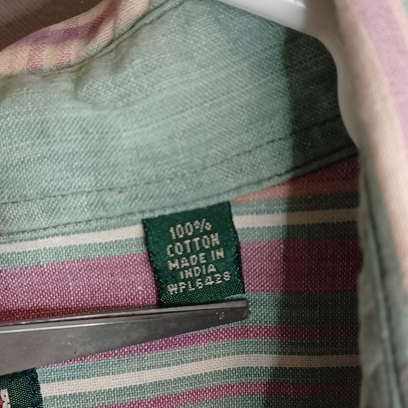 90s Jansport Mens Short Sleeve Button down Size XL - Picture 5 of 5